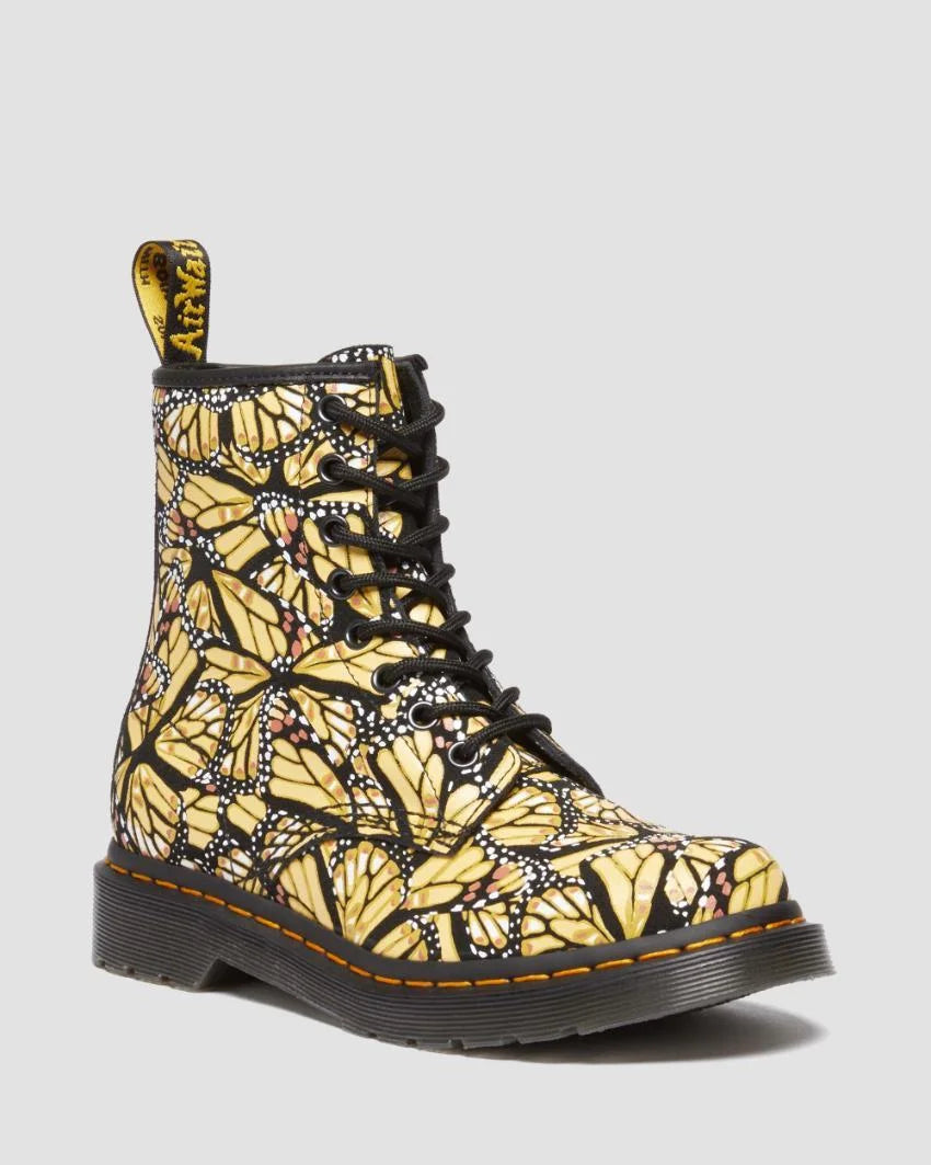 Dr. Martens, Women 1460 BUTTERFLY YELLOW E.H SUEDE MB