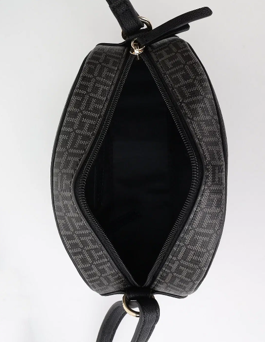 Tommy Hilfiger Logo Crossbody Bag Black Monogram