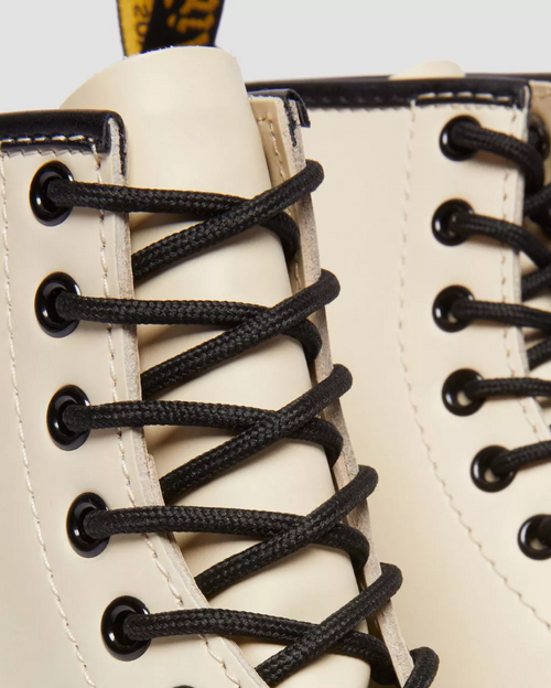 Dr. Martens 1460 Smooth Leather Lace Up Boots in Parchment Beige